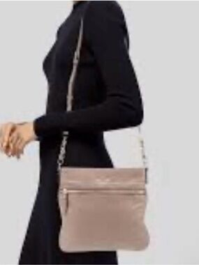 Kate Spade New York Cobble Hill Ellen Leather Crossbody Bag Taupe/Tan